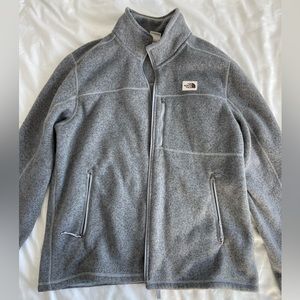 The North Face fleece zip of jacket